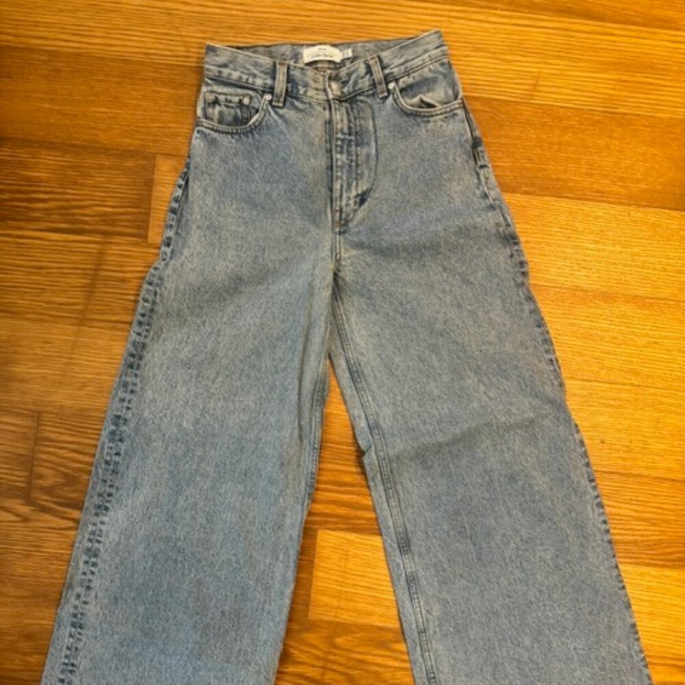 Other Stories High Rise Wide Leg Jeans - Size 25